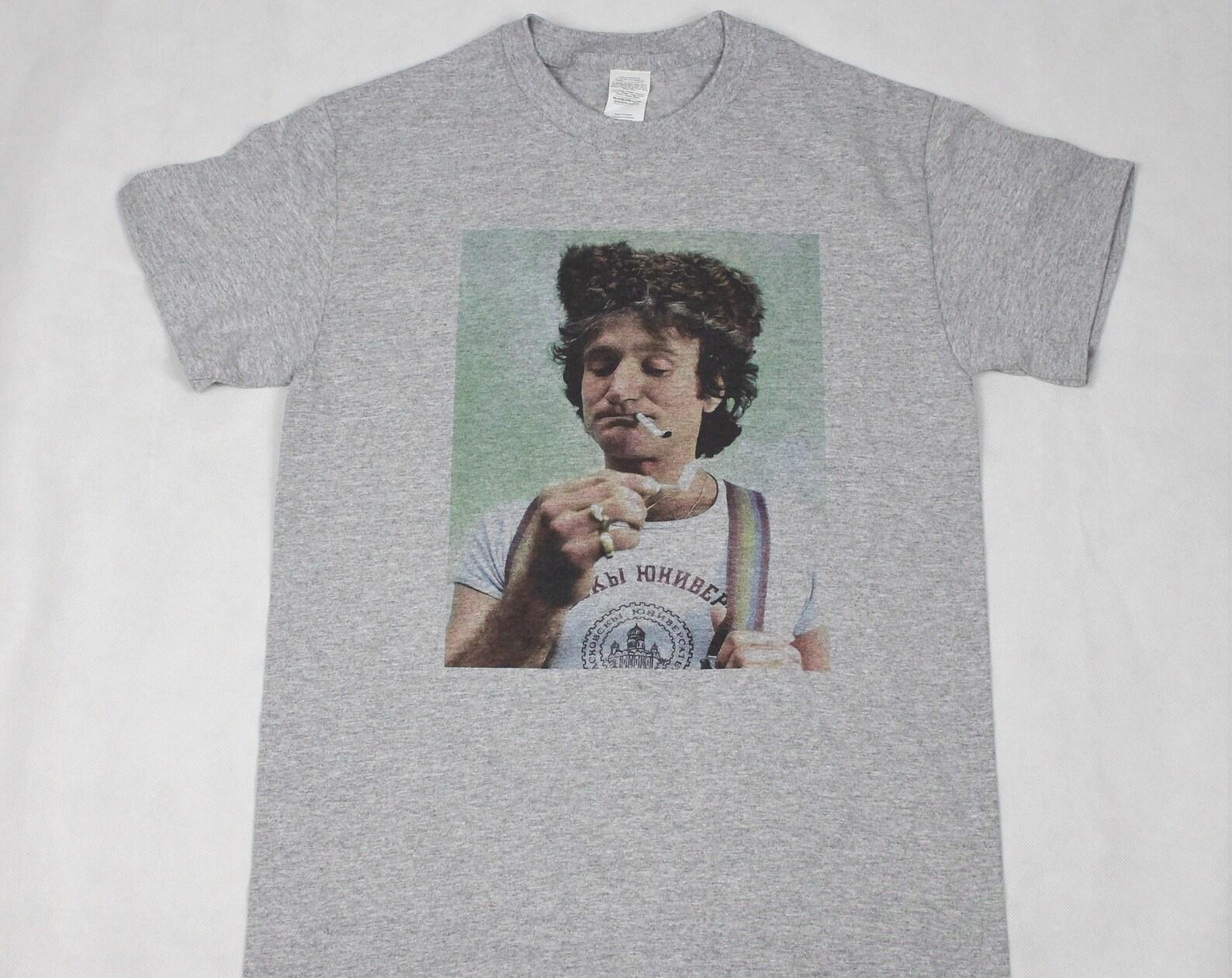 Robin Williams Mork Grey T-Shirt sizes available S-3XL 3XL