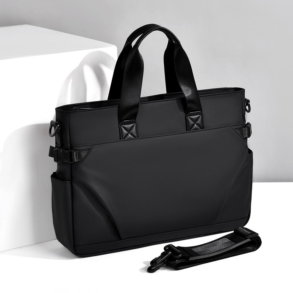 Business Shoulder Bag Men's Multi-functional Handbag General Bag Multi-pocket Business Briefcase