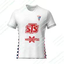 27/26 חדשים Górnik Zabrze פולין חולצת משחק ייבוש מהיר כדורגל גברים חולצת טי הדפסת תלת מימד ילדים ספורט משפחה אוהדים חולצת כדורגל