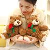 Rose Teddy Bear Plush Doll - Cute Gift for Girls