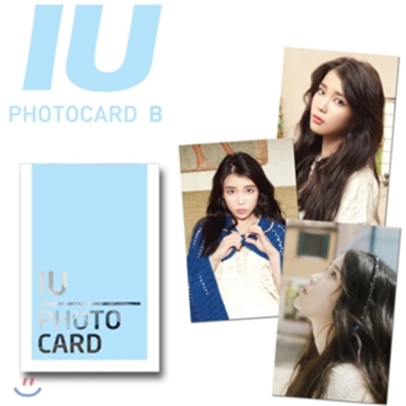 

IU Photocard B