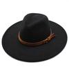 Style Wool Felt Hat With Wide Brim For Men And Women Summer Sun Protection