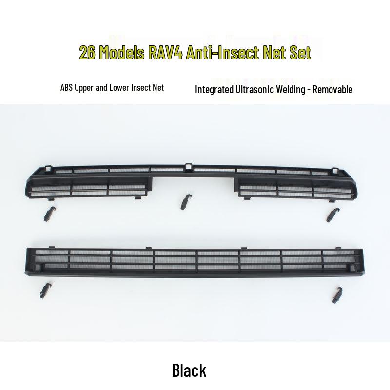 Insect Protection Grille Net for 26 Toyota RAV4 Models - Radiator and Condenser Guard