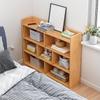 Bedside Table Simple Multi Compartment 10 Cube Open Storage Organizer Thickened Density Board Long