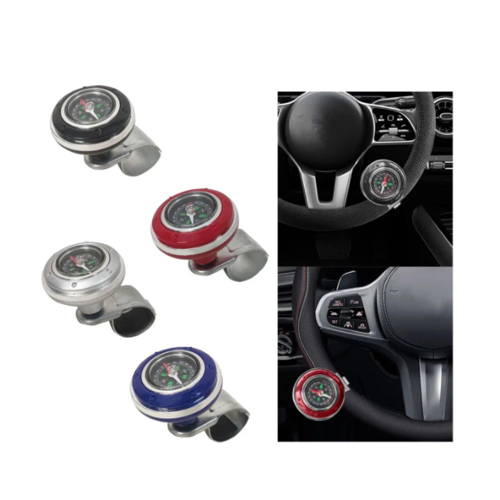 Universal Fit Spinner Knob ABS Material Power Handle Ball Steering Wheel Knob  Auto Steering