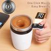 Kaffee-Mischbecher LED-Anzeige Magnetbecher Zuhause USB Wiederaufladbarer Automatischer Rührbecher Elektrischer Selbstmischender Kaffeebecher Für Milch