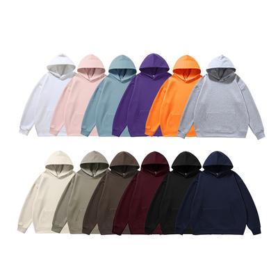 Large Silhouette 450G Winter American Heavy-Duty Fleece Hooded Sweater Men'S And Women'S Loose Shoulder Hoodie Teen Jacket