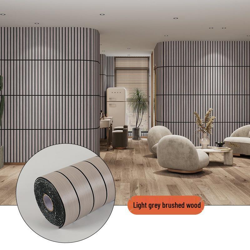 

3D Решетчатая Деревянная Самоклеящаяся Настенная Панель Декор Наклейка 40*300cm Self-adhesive Sealed Roll