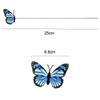24Pcs/set Butterflies Garden Yard Planter Colorful Whimsical Butterfly Stakes Decoracion Outdoor Decor Flower Pots Decoration