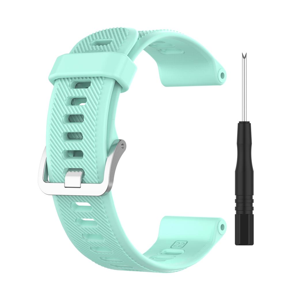 Replacement Silicone Watch Band for Garmin Forerunner 745 745XT 22mm Waterproof Sports Rubber Strap With Install Screwdriver