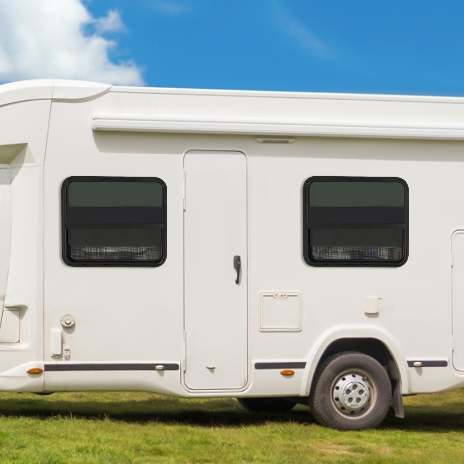 

2-Pack Vertical Slide RV Windows, 30x24 In, Black Frame, Easy Installation, Replacement Camper Windows, Travel Trailer Windows чёрный