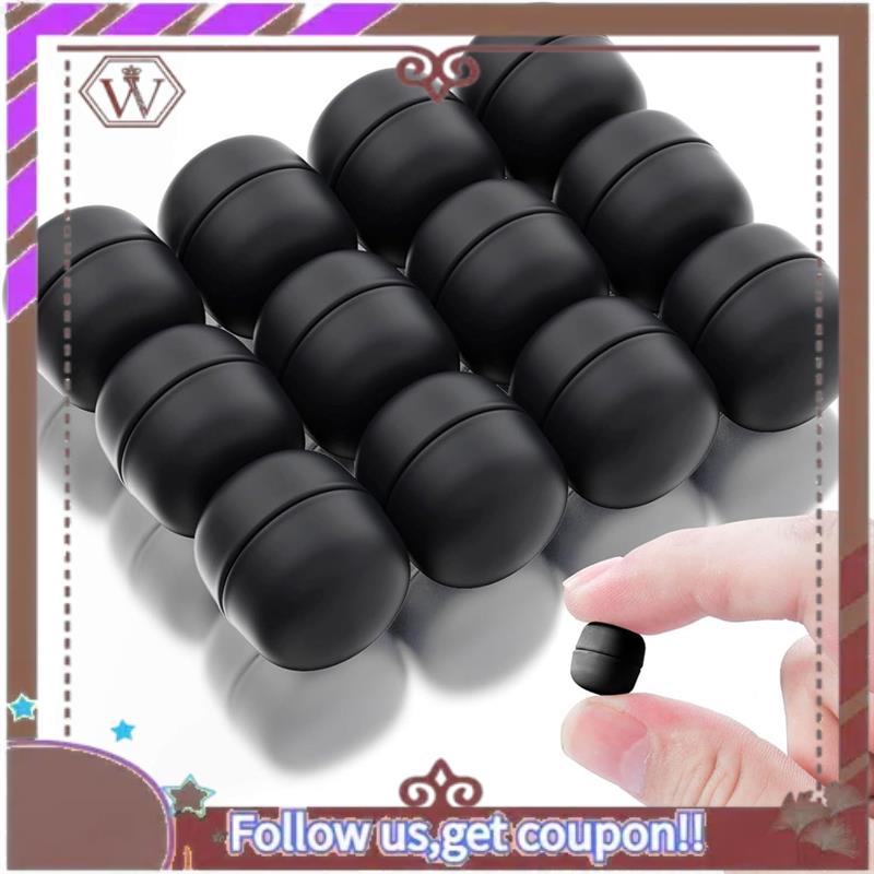 A95D-Small Hijab Magnets 12Pcs Round Shapes Hijab Magnetic Pins In Black Multi-Purpose No-Snag Scarf Clasp Pinless Brooch чёрный