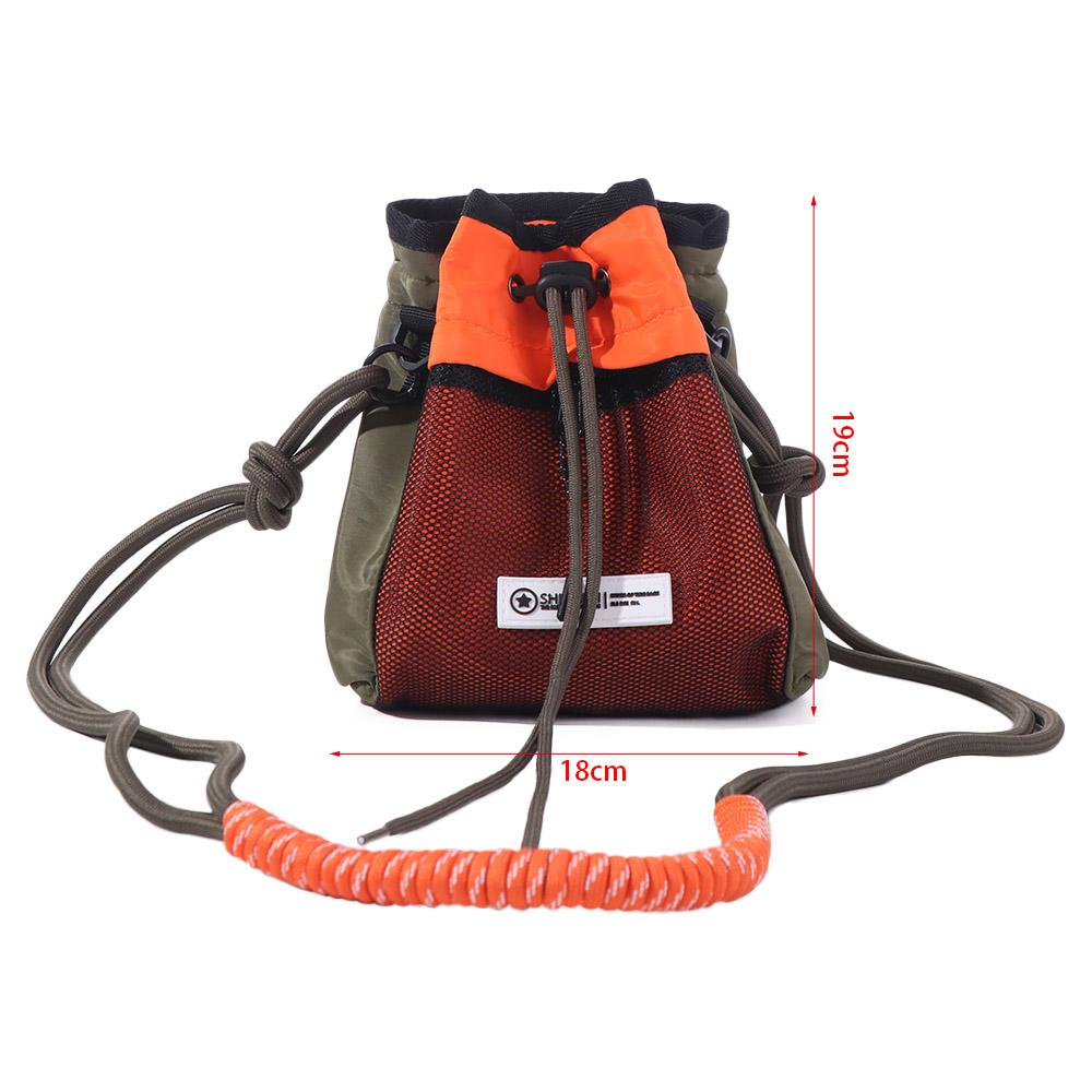 Pleated Men Messenger Bag Nylon Mini HandBag Fashion Drawstring Crossbody Bag  Kids