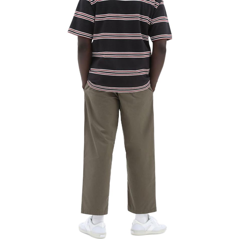 Vans Range Loose Fit Drawstring Waist Casual Pants Men Bottoms Grape-Leaf-Green VN0005ZDKCZ