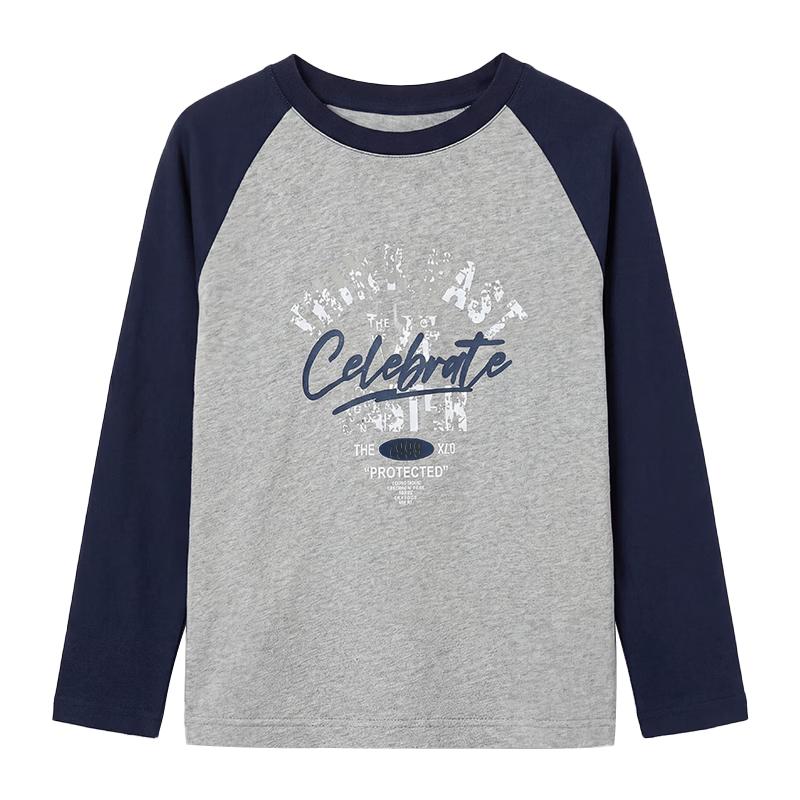 

SNOWFLYING Kids Unisex 2026 Spring Long Sleeve Casual T-Shirt 160