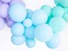 Balony Lateksowe Strong, Błękitne, Pastel Light Blue 12Cm, 100 Szt.