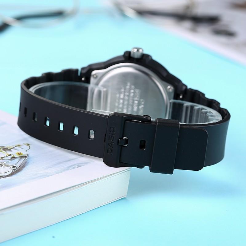 Casio YOUTH Series-MRW Disc Three-pin Diving Wind Sports Quartz Movement Resin Strap Japanese and Korean Watch Men's Watch Black Dial MRW-200H-3B