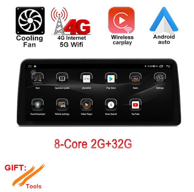 

12.3‘’ Car Radio Multimedia Player For Ford Focus 2019-2022 Android Auto Wireless CarPlay Navigation GPS 4G WIFI