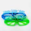 Cosplay LED Light Up Square Eyewear For Adults Kids Costume Accessories New Year Eve Party Decoration Supply