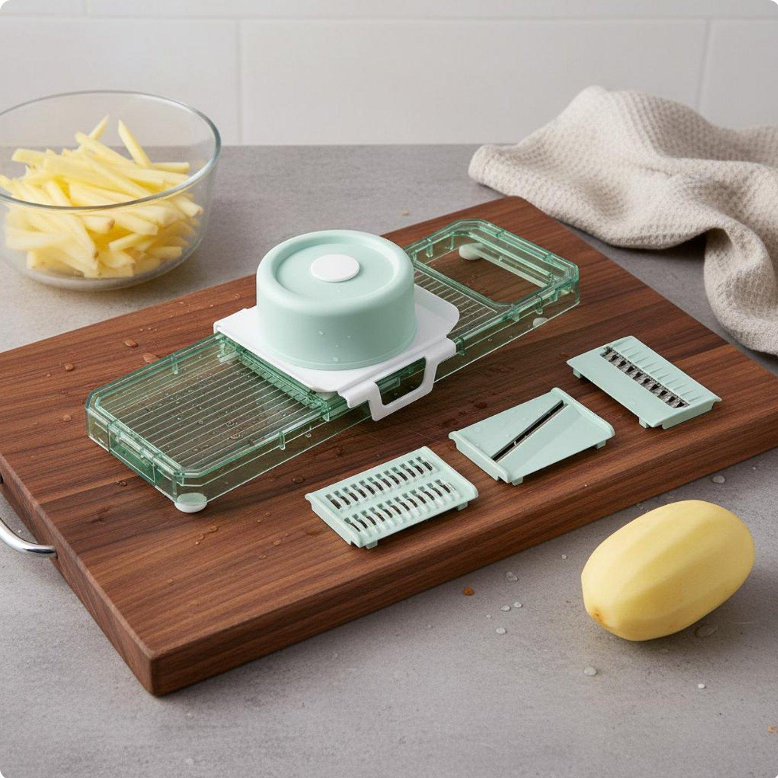 Multifunctional Vegetable Cutter Safety Multifunctional Vegetable Cutter Kitchen Cutter and Grater Set Time Saving