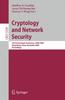 The Cryptology and Network Security : 7th International Conference, CANS 2008, Hong-Kong, China, December 2-4, 2008. Proceedings : 5339 Book