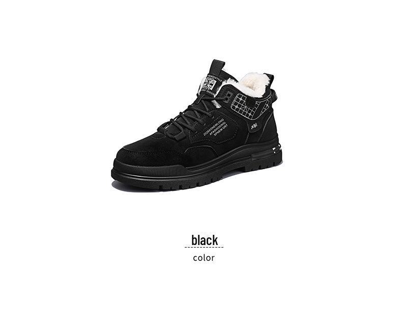 2024 Sametové Zateplené Všestranné Martensky: Módní a teplé ležérní sněhule na podzim a zimu