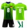 Personalised Shirts Kit Mens Girls With Name Number Custom Football Jerseys For Boys Training Suit