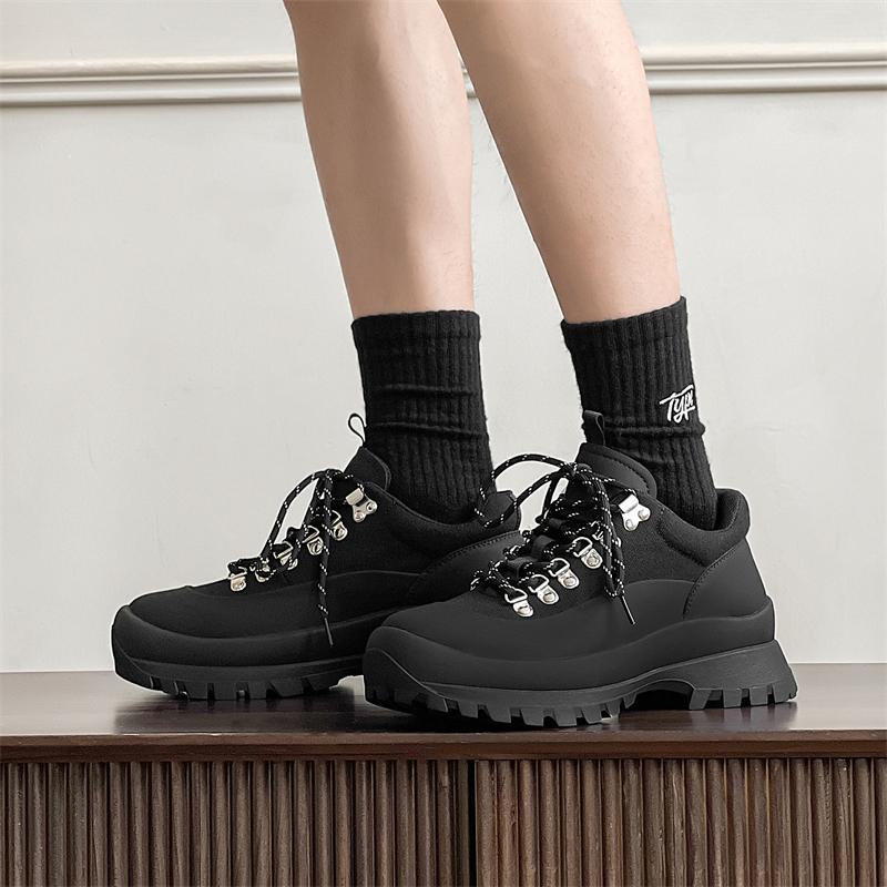 Fashion Thick soled sports shoes Casual Trendy Men's Quality Design Styles Outdoor leisure street High quality walking Color blocking