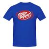 Y2k Dr Pepper Soft Drink Box American Retro Tshirt Niche Simplicity Highdefinition Printing Basic Tee