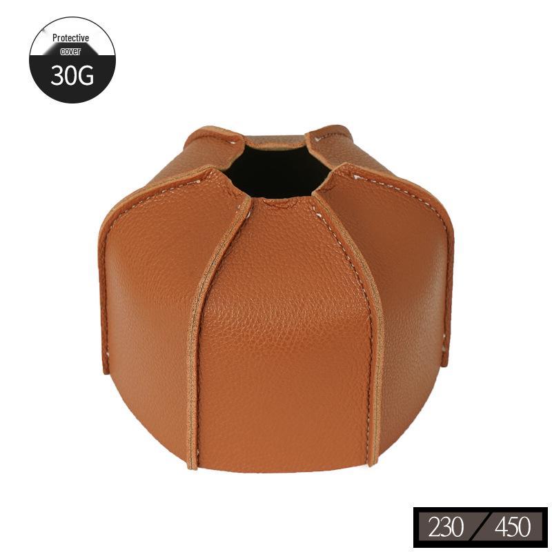 

Retro PU Leather Protective Cover for Camping Gas Can and Lantern Fuel