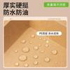 50pcs Disposable Biodegradable Kraft Paper Lunch Box Picnic BBQ Cake Salad Plate Square Tray Tableware for Snacks and Snacks