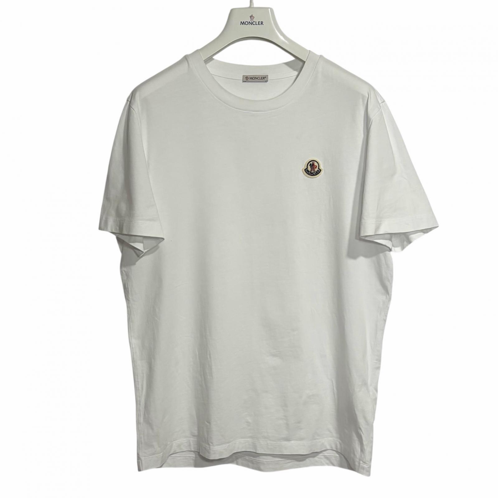 Used MONCLERShort sleeve T-shirt white mens