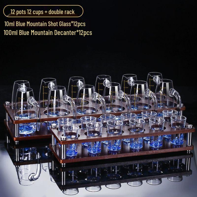 Xuankunpai Crystal Baijiu Decanter & Glass Set