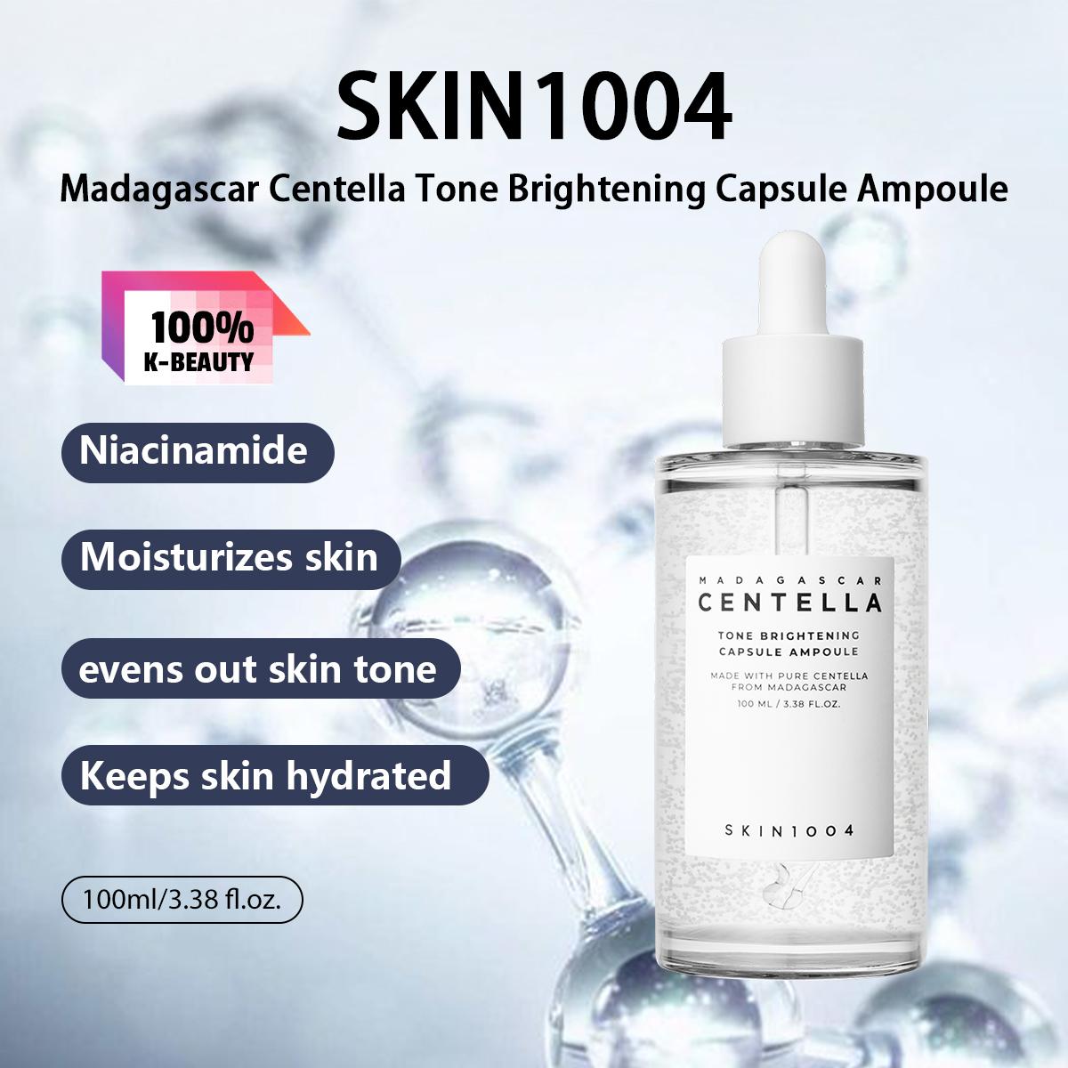 

SKIN1004 Madagascar Centella Tone Brightening Capsule Ampoule 100ml/3.38 fl.oz. 100ml/3.38 fl.oz.