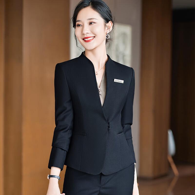 Chinese Style Women s Business Suit Set L