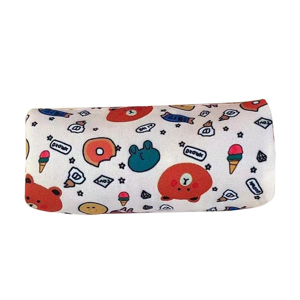 

Bow Pen Bag Multifunctional Stationery Organizer Cute Pen Box for School Office Style 1