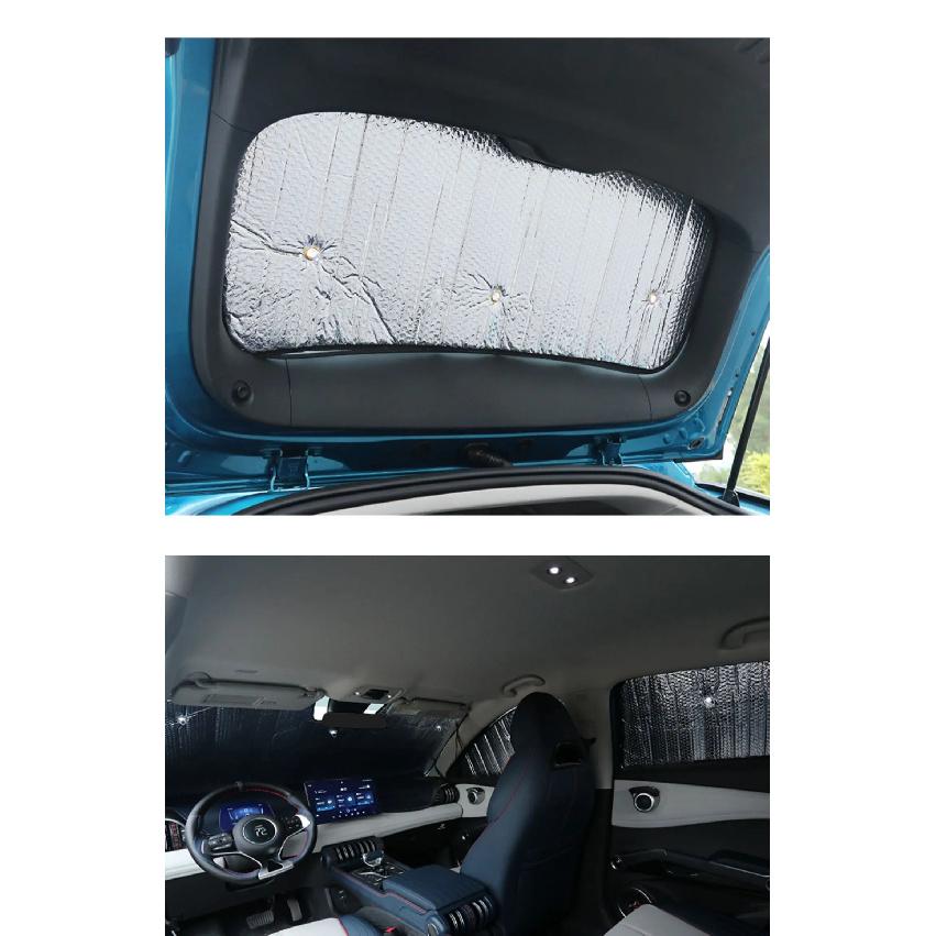 For BYD Atto 3 Ev Yuan Plus 2022 sunshade interior heat insulation special windshield windshield sun modified car window glas
