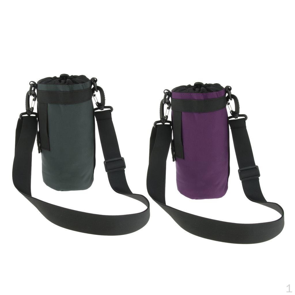 

Портативный держатель для бутылки с водой для приключений на открытом воздухе, серый