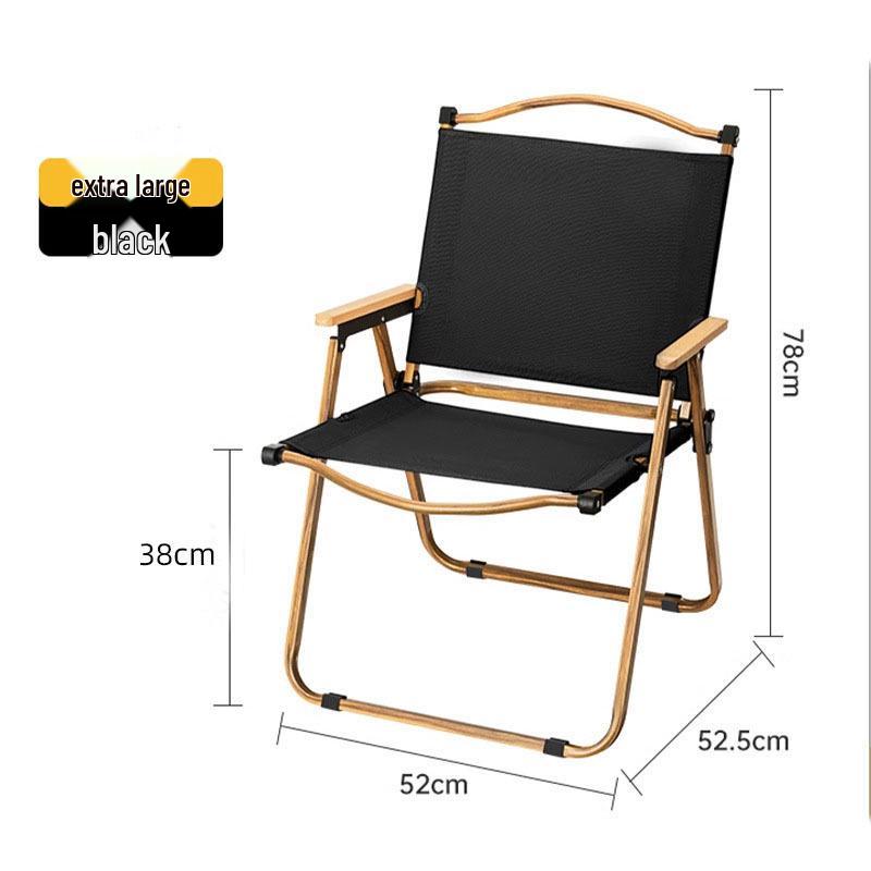 Custom Logo Portable Kermit Camping Chair - Folding Outdoor Chair for Fishing, Picnic, and Beach