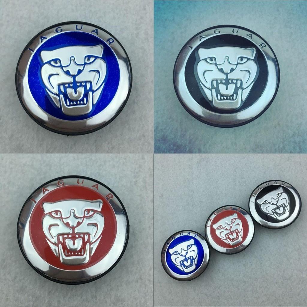 Elegant 4pcs Set Jaguar Wheel Hub Caps Logo Rim 59mm Cover Emblem Cap In Premium Quality