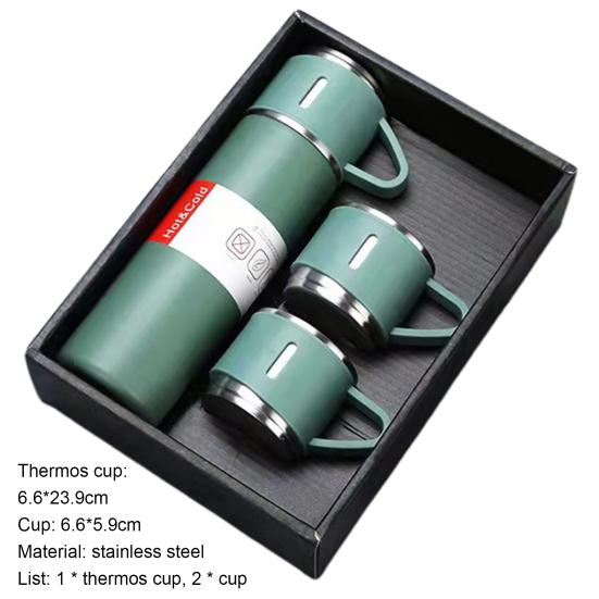 500ml Vacuum Cup Easy To Carry Leak-Proof Stainless Steel Practical Double-Layer Coffee for Gift