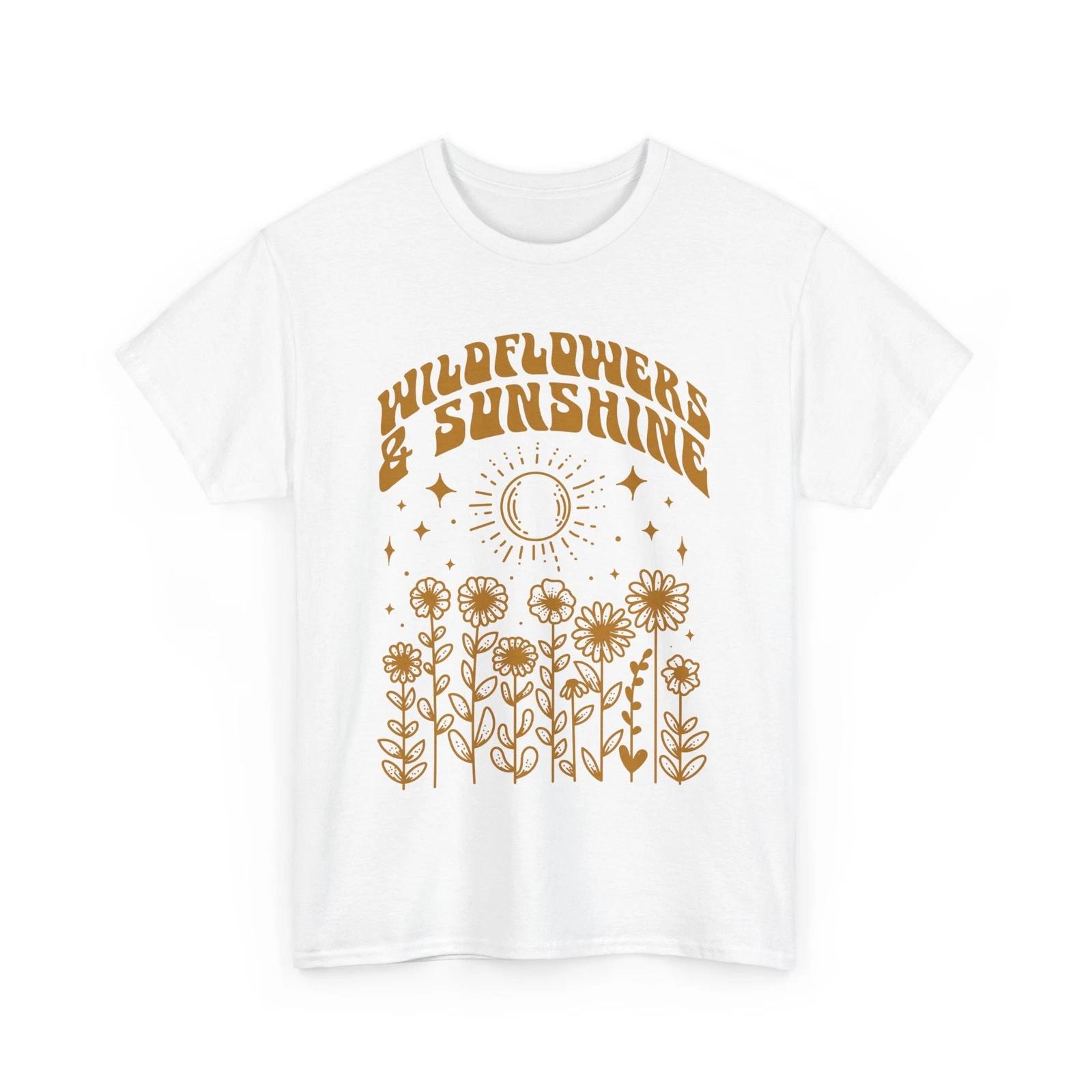

Sunshine & Petals T-Shirt | Blooming Season Breathe in the Spring Shirt M