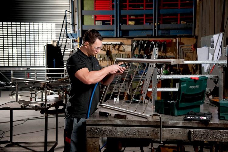 Pneumatic Straight Grinder Dg 25 Set - Me 604116500