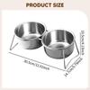 Bowl Feeder Station with Stand Pet Bowls Tilted Cat Dog Dish and Waterer for Puppy Cats