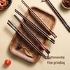 Kemando Red Sandalwood Wood Chopsticks, 5 Pairs