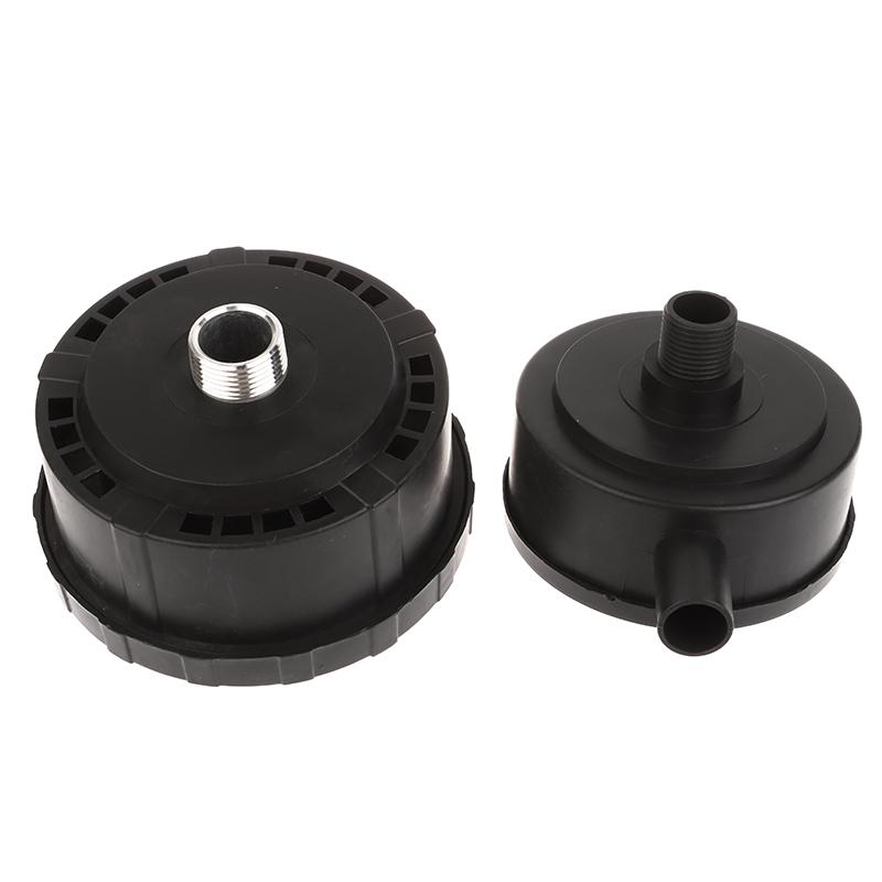 Air Filter Silencer Air Compressor Intake Filter Squelch Muffler Air Filter 20Mm 25Mm 32Mm Male Thread Canister Filter Silencer
