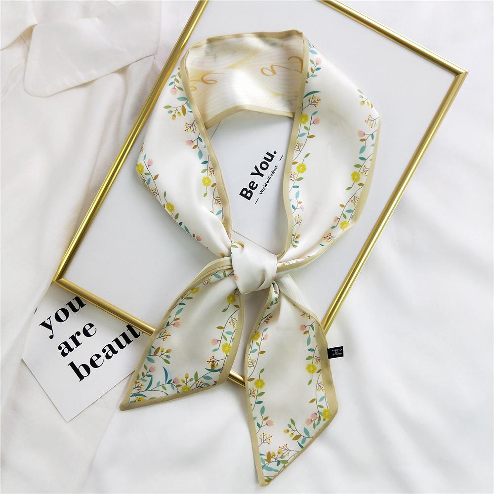 Neue Schals Seidenschals Damen Frühlings- und Herbstsaison Lange dekorative professionelle Schals Sommer Dünne Stile gepaart mit stilvollen Hemden