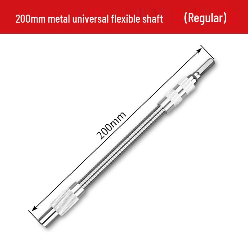 Universal Swivel Joint for Electric Drill and Screwdriver - Flexible Shaft Adapter with Conversion Head