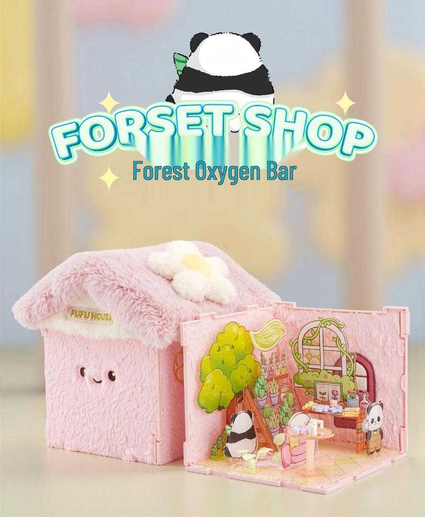 Children's DIY Dollhouse Model with Lights - Big City & Small Town 3D Building Puzzle Educational Toy Gift
