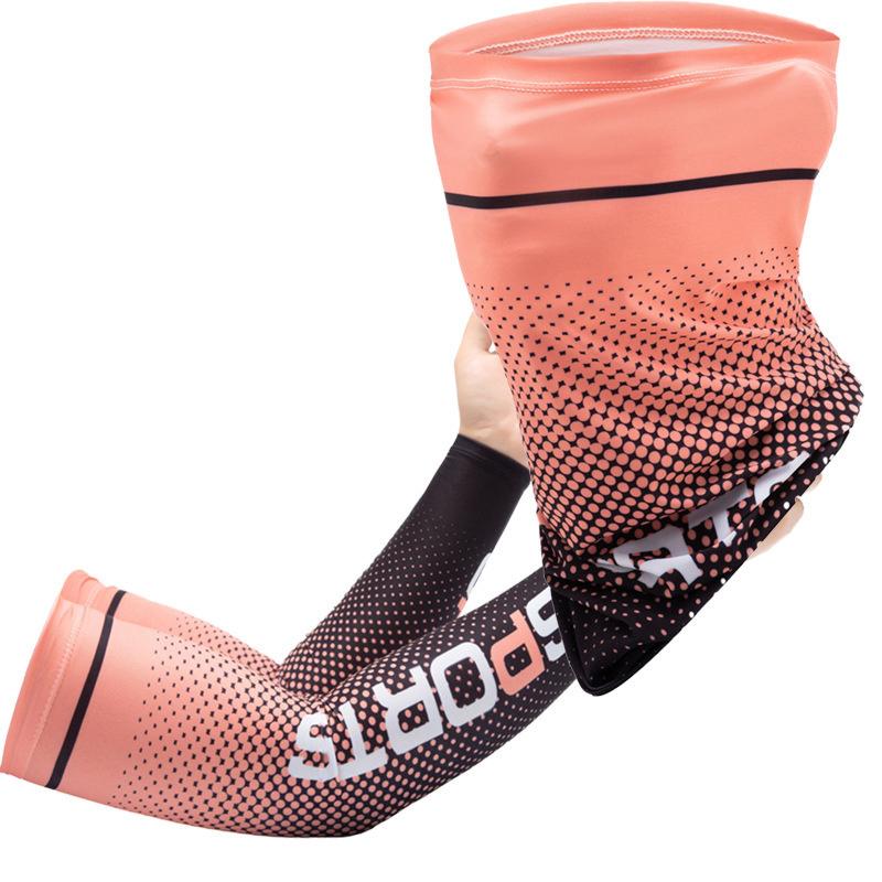 Eisseidenärmel Sonnenschutzmanschette UV-Sonnenschutz Armstulpen Anti-Rutsch Männer Frauen Lange Handschuhe Outdoor Cool Sport Radfahren